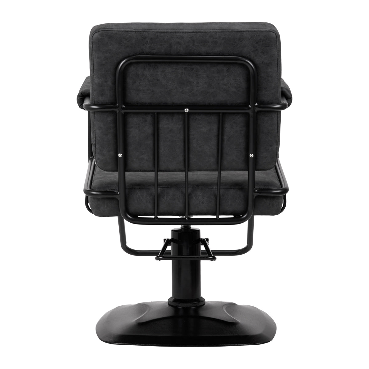 Gabbiano Katania Loft Old Leather hairdressing chair black - BVShop