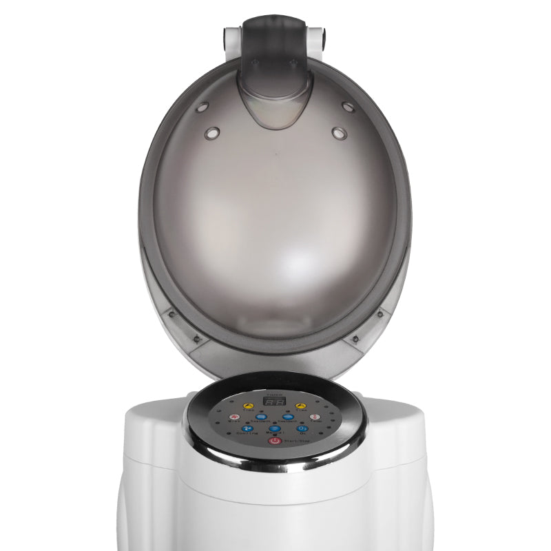 Gabbiano white standing hairdressing sauna with active ozone - BVShop