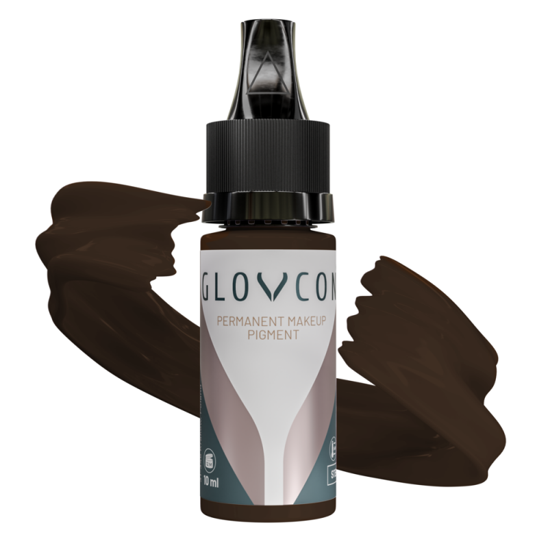 GLOVCON Noir PMU pigment for dark brows and eyeliner