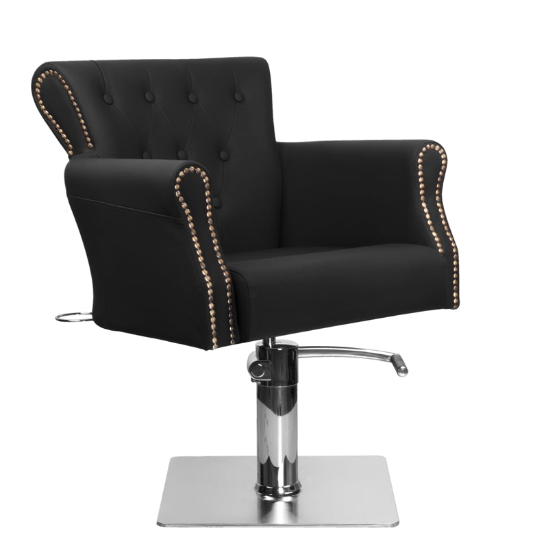 Hair system barber chair ber 8541 black - BVShop