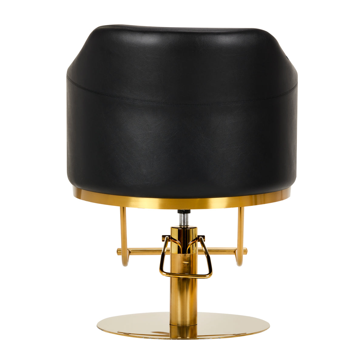 Hairdressing chair Burgos black gold - BVShop