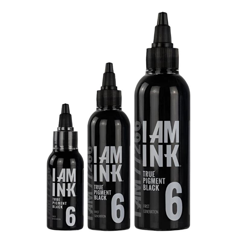 I Am Ink First Generation 6 True Pigment Black 50ml/100ml - BVShop
