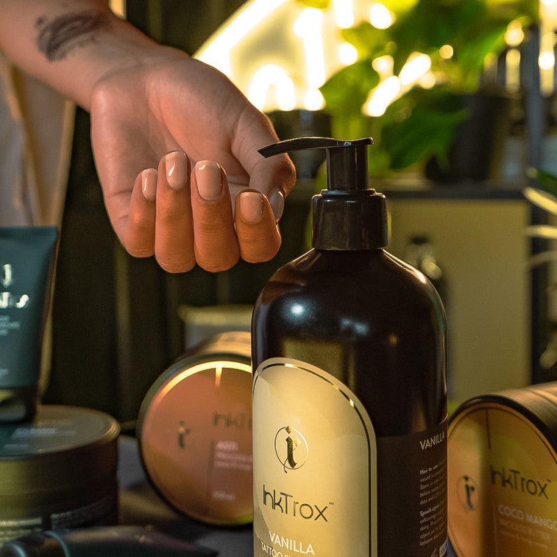 InkTrox Vanilla Tattoo Skin Balm 500ml - BVShop