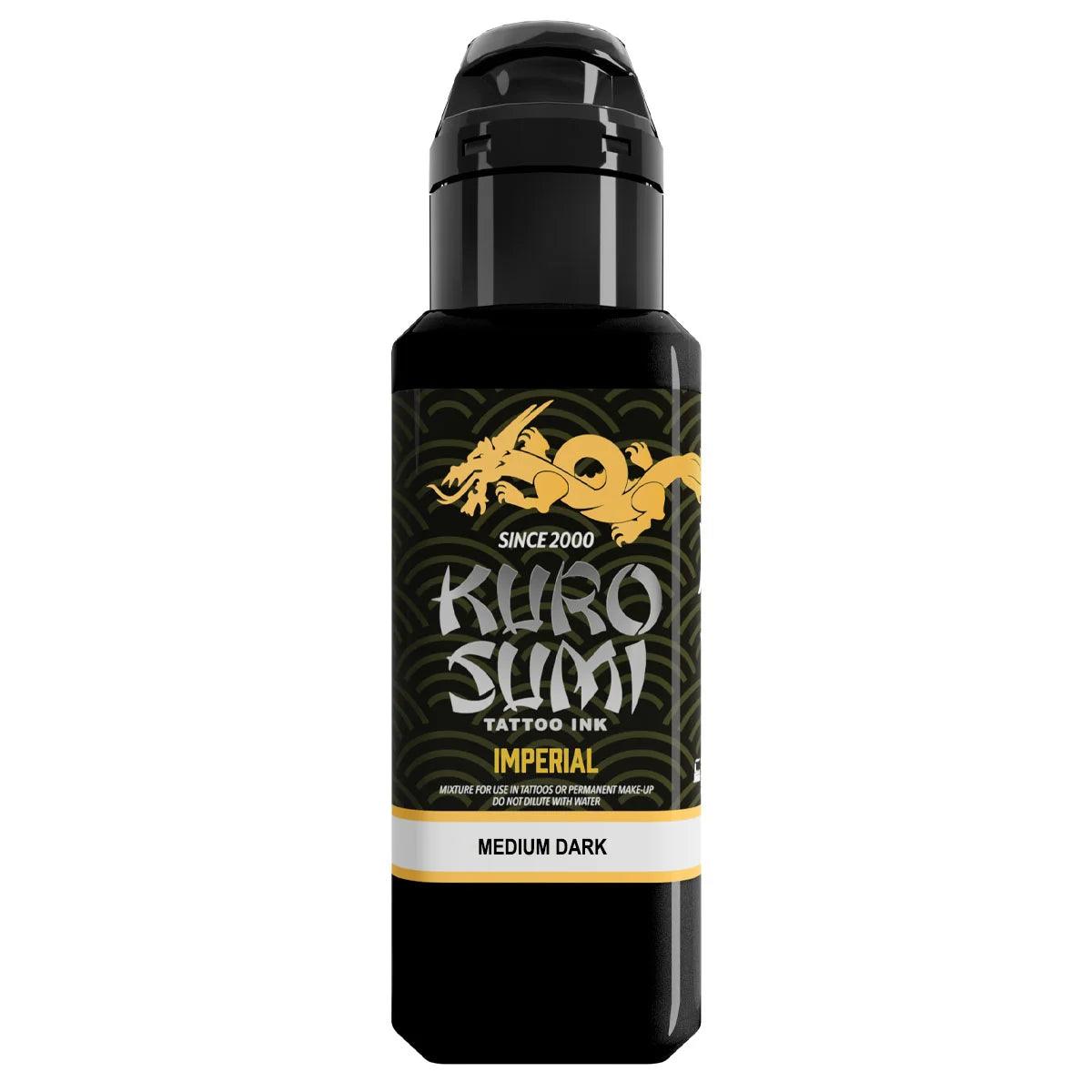 Kuro Sumi Imperial Tattoo Ink Medium Dark 44ml - BVShop
