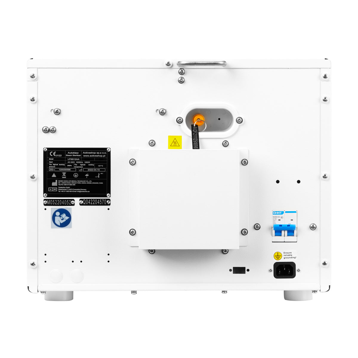 Lafomed Autoclave Compact Line LFSS23AC 23 L class B with a printer - BVShop