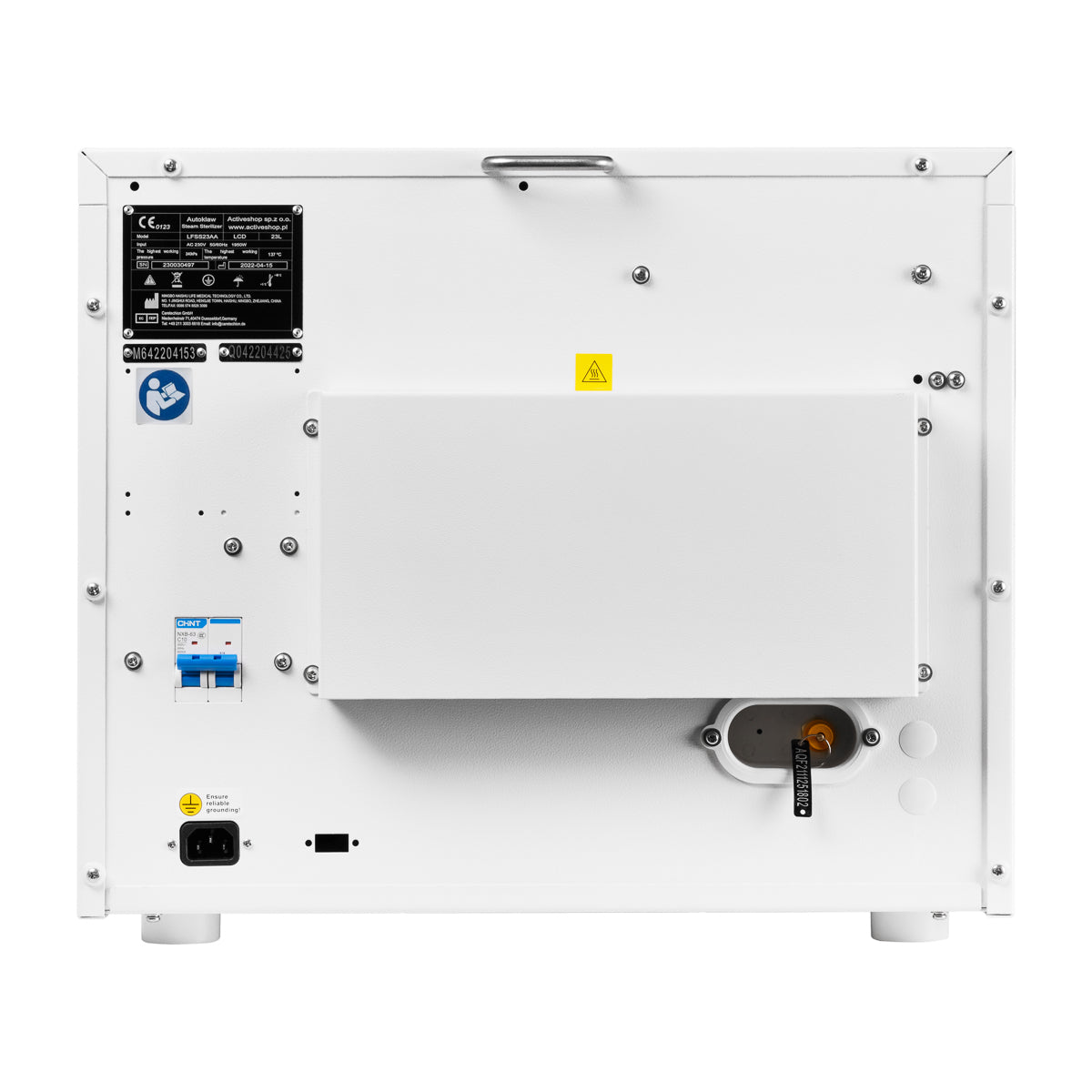 Lafomed autoclave premium line lfss23aa lcd with 23l class b medical printer - BVShop