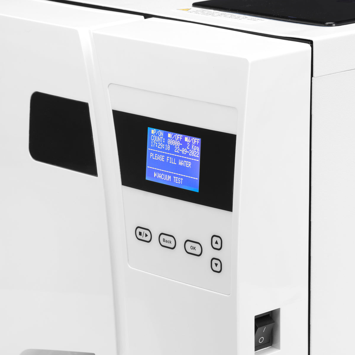 Lafomed autoclave premium line lfss23aa lcd with 23l class b medical printer - BVShop