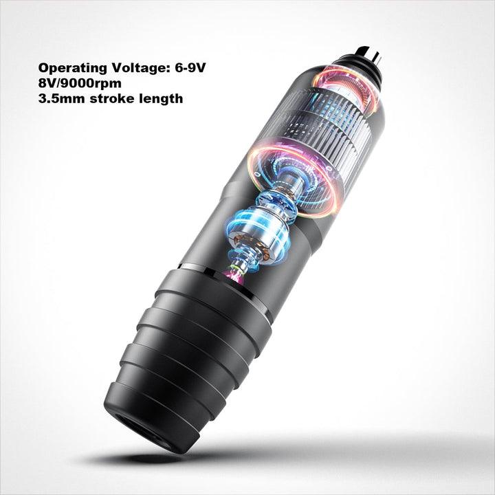 Mast Atom M4 Rotary Tattoo Machine Pen Pink - BVShop