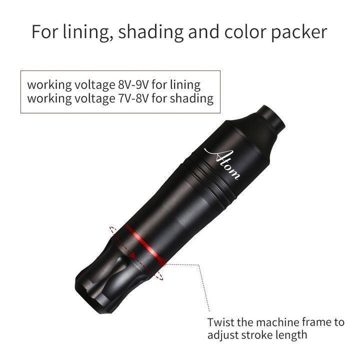 Mast Atom Rotary Tattoo Pen Silver - BVShop