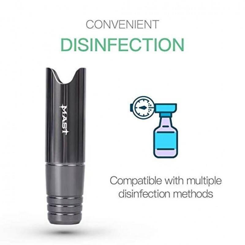 Mast P10 Rotary Tattoo Machine Gray - BVShop