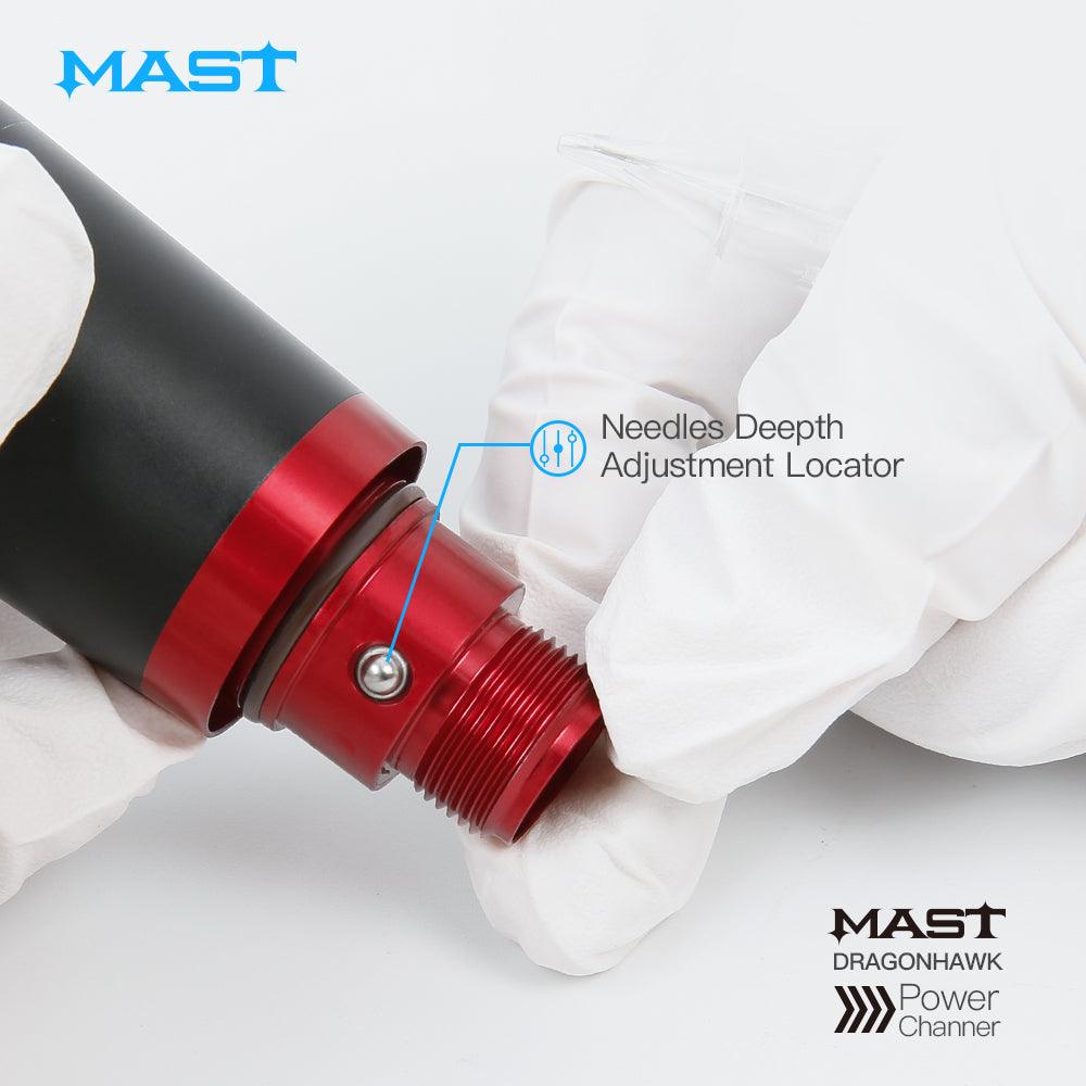 Mast Player Edition Rotary Space Aluminum Tattoo Machine Red - BVShop