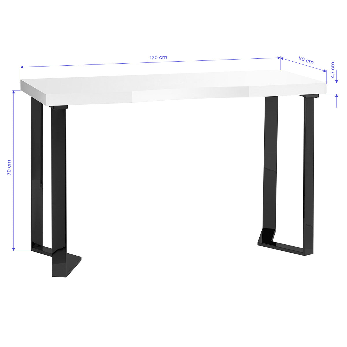 Momo 05-BL cosmetic desk - BVShop