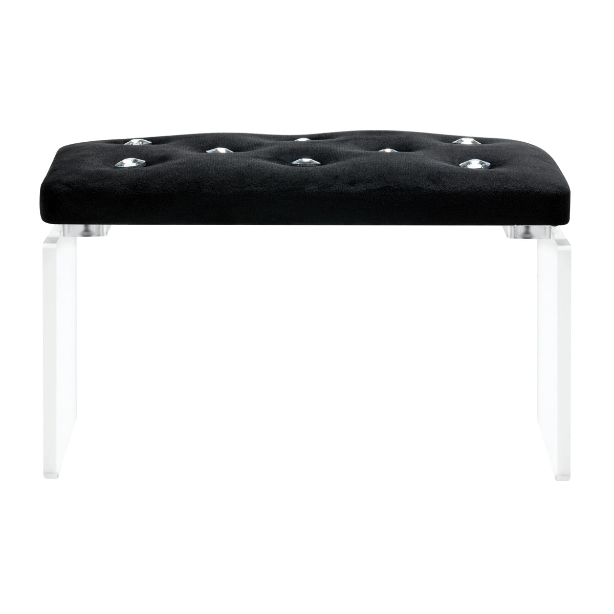 Momo Diamond manicure support stand Velour Black - BVShop