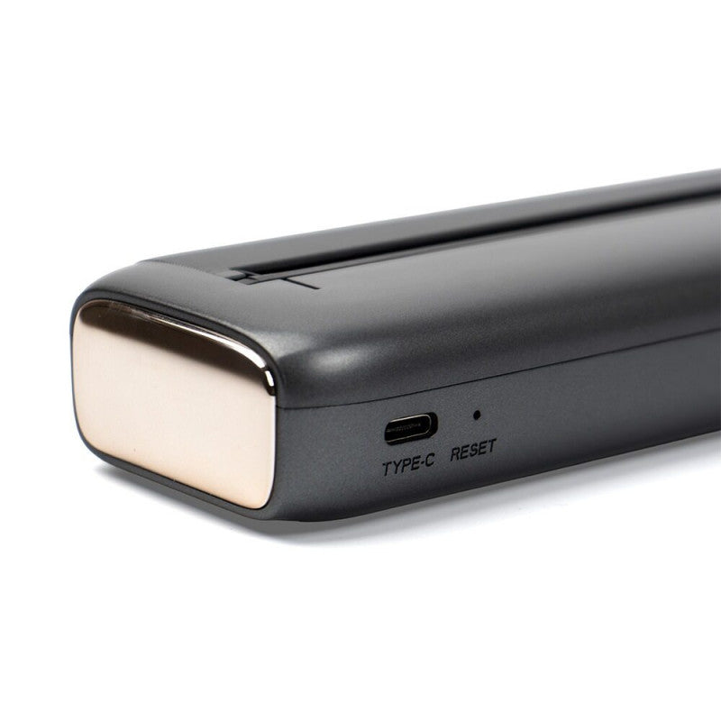 Nemesis Wireless Stencil Printer showing sleek design with control panel and paper tray, ideal for precise stencil printing.