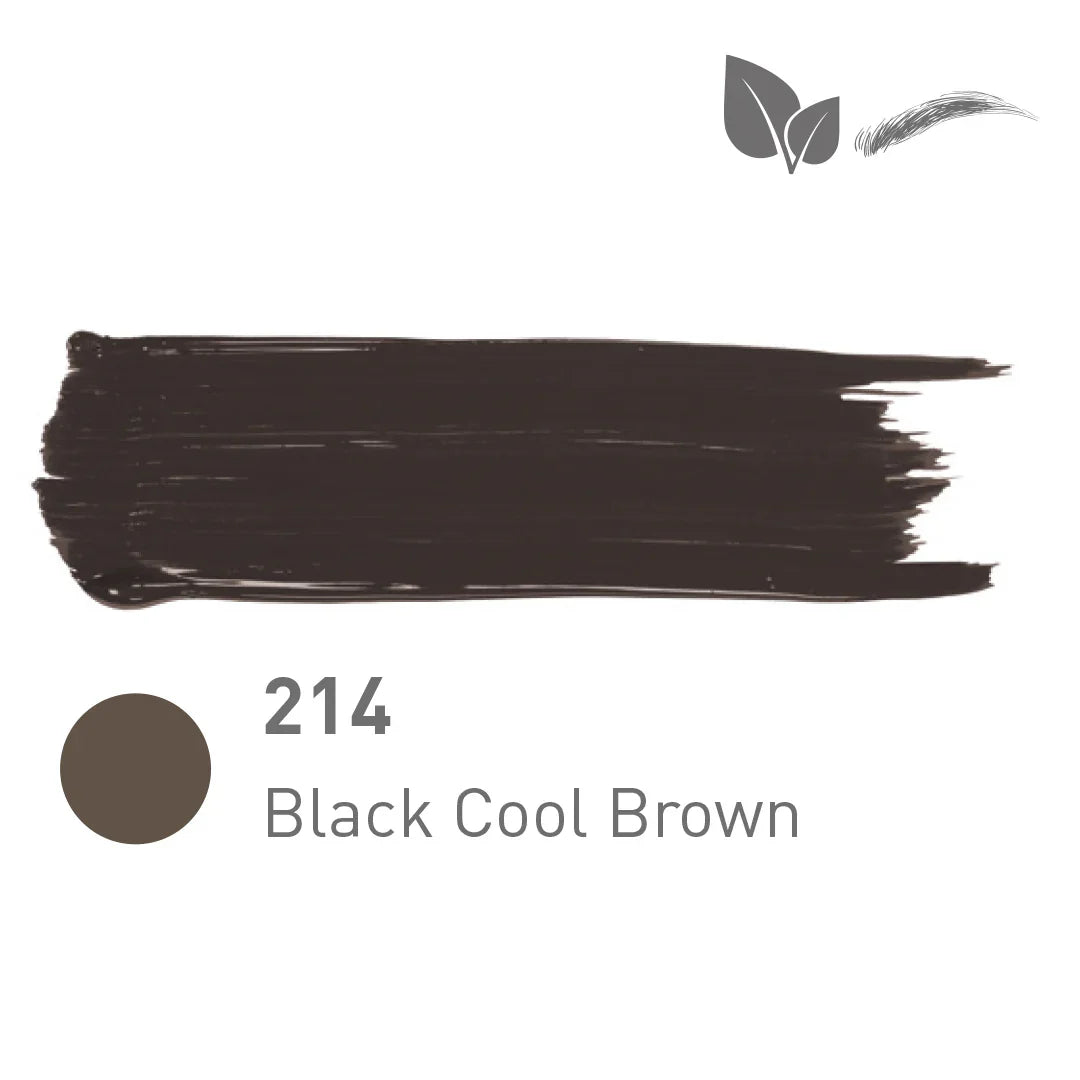 Nouveau Contour Organic Line Eyebrow Pigment 214-Black Cool Brown 10ml - BVShop