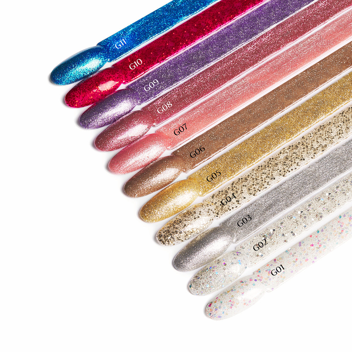 OCHO NAILS Hybrid nail polish glitter G16 -5 g - BVShop