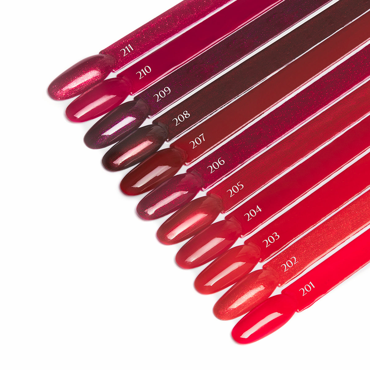 OCHO NAILS Hybrid nail polish red 203 -5 g - BVShop