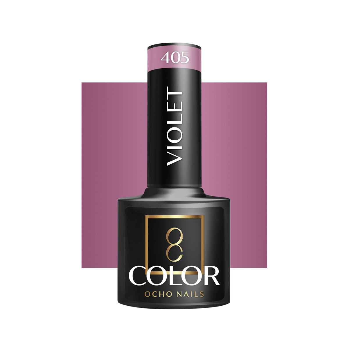 OCHO NAILS Hybrid nail polish violet 405 -5 g - BVShop