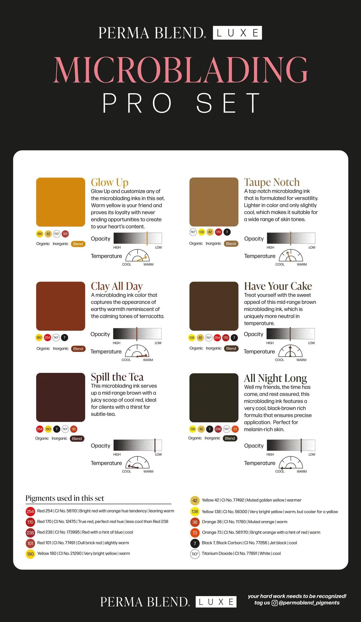 Perma Blend Microblading Pro Pigments Have Your Cake 10ml - BVShop