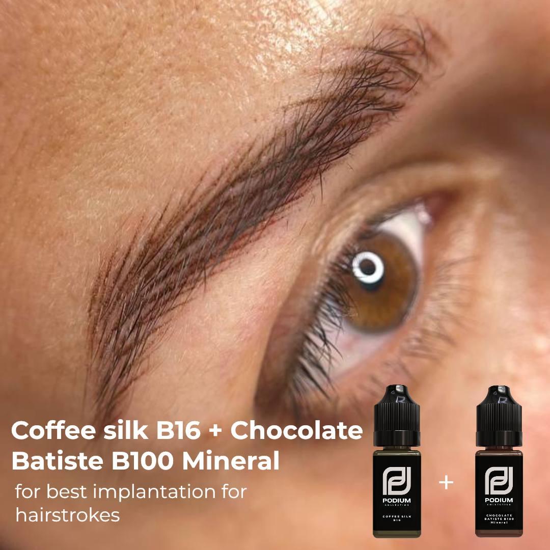Podium Coffee Silk B16 Pigment - BVShop