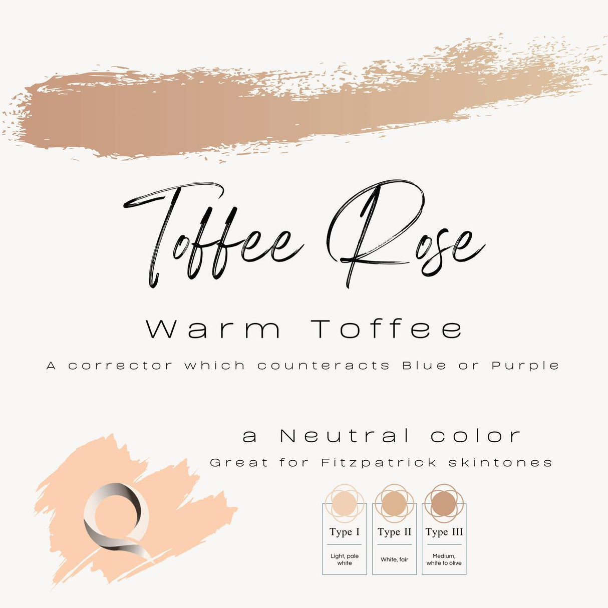 Quantum Platinum Label Toffee Rose Pigments 15ml - BVShop