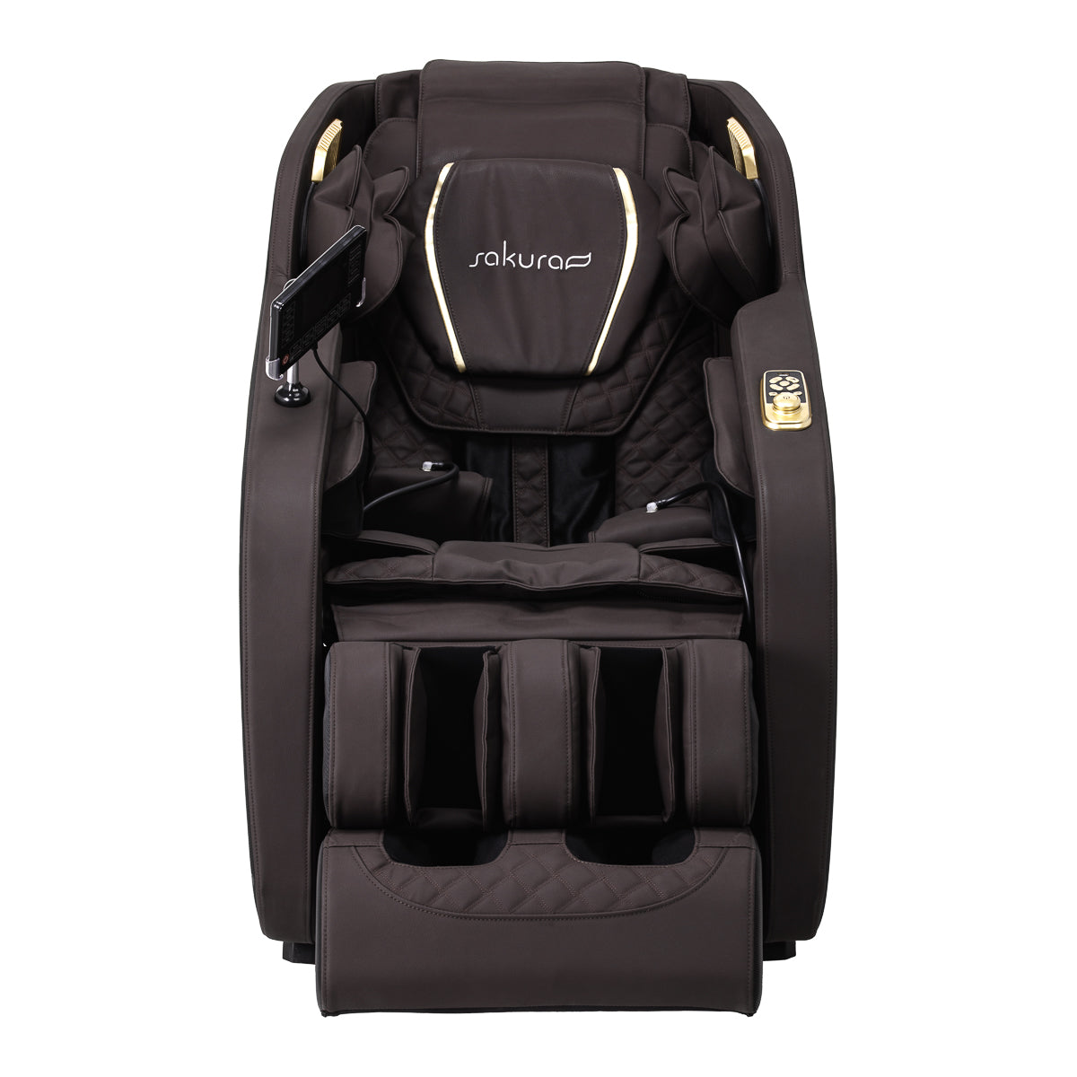 Sakura massage chair 306A wooden leather - BVShop