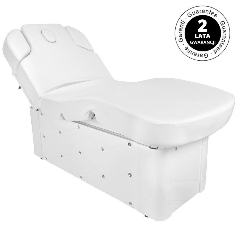 Spa beauty bed azzurro krystal 370-3 4 strong. white heated - BVShop