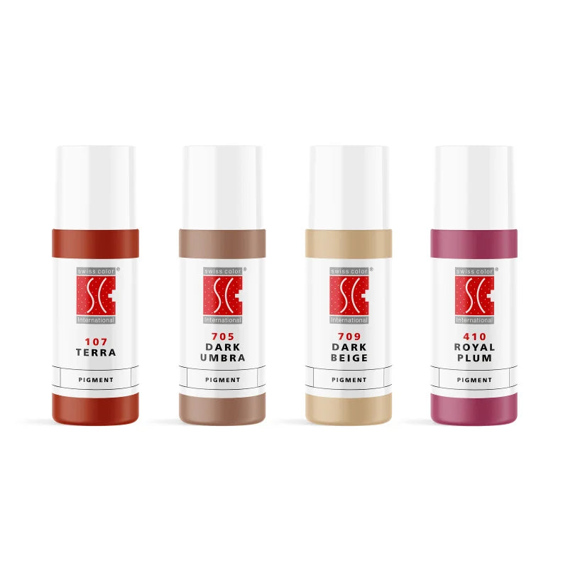 Conjunto Swiss Color para Aréola Fitzpatrick I–III 4x5ml