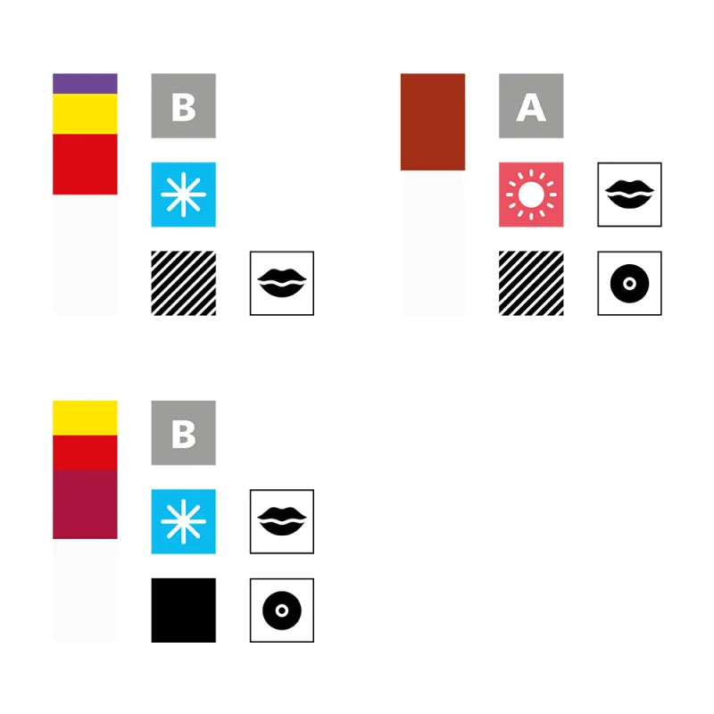 Conjunto de Batons Swiss Color 4 × 5ml