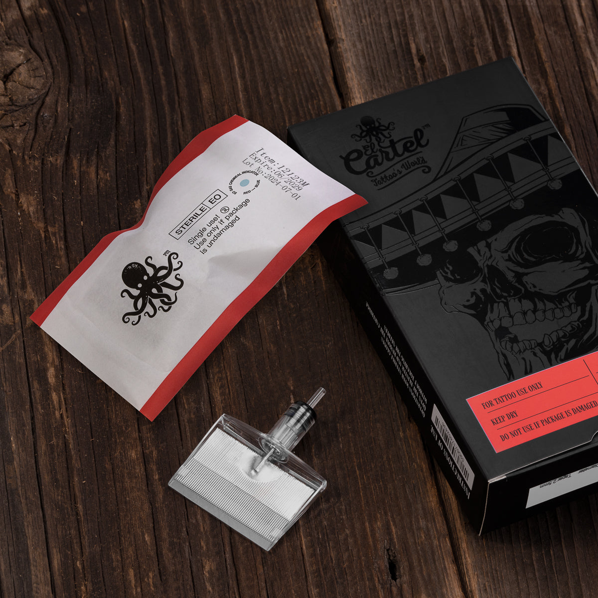Tattoo Cartridge EL CARTEL V2 0.35 123M ShortTaper 5pcs. - BVShop