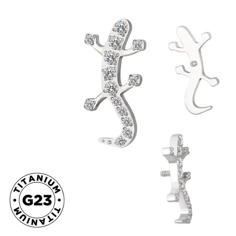 Anel de Titânio Gecko