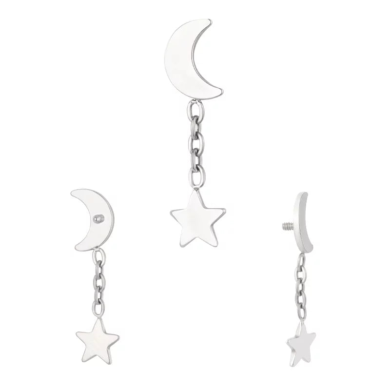 Anel de Titânio Moonstar