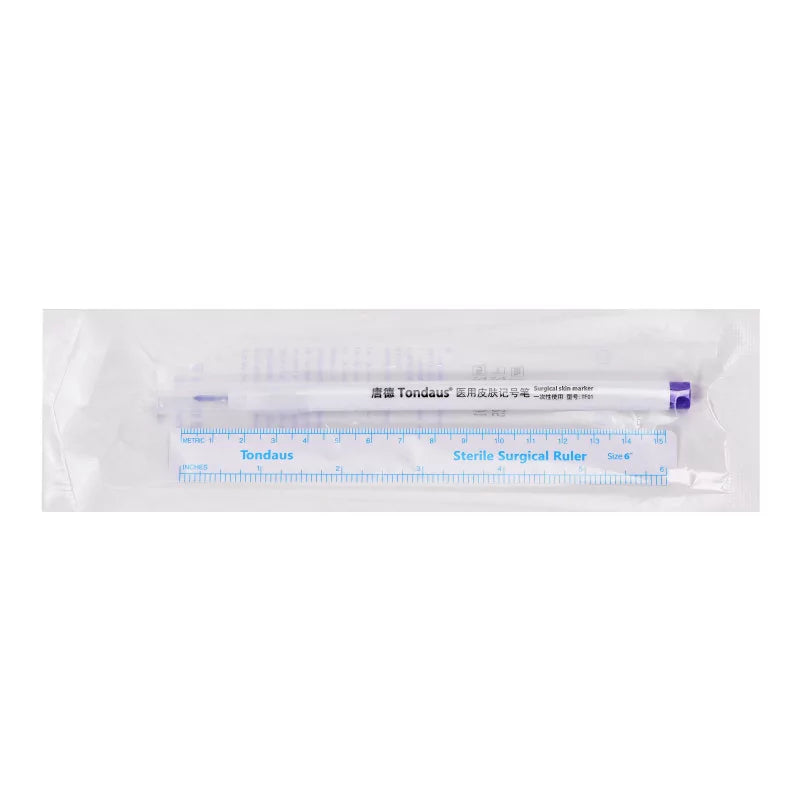 Tondaus Surgical Violet Skin Marker 0.5mm With Ruler TF01 - BVShop