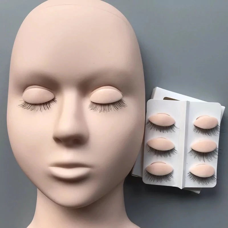 Training Manequinn Head With Removable Eyelids - BVShop