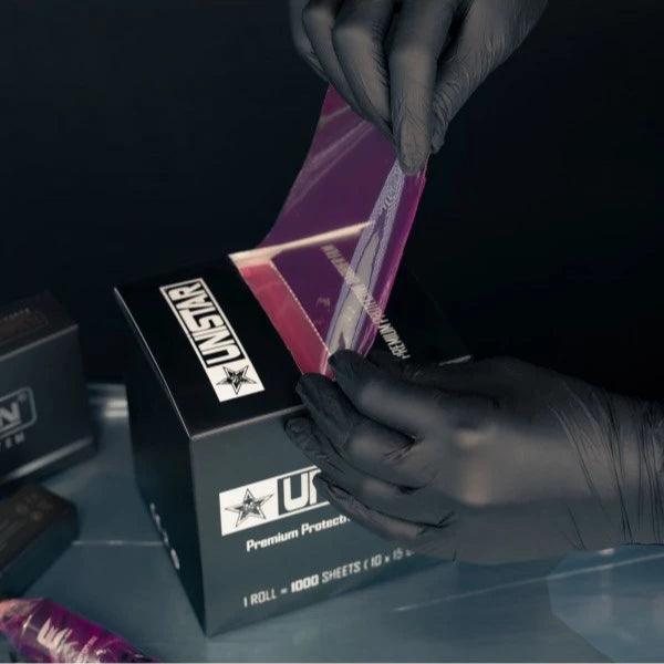 Unistar Self Adhesive Protective Film Pink 10x15cm/1000pcs Roll - BVShop