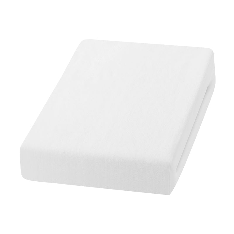 WHITE WELUR SHEET - BVShop