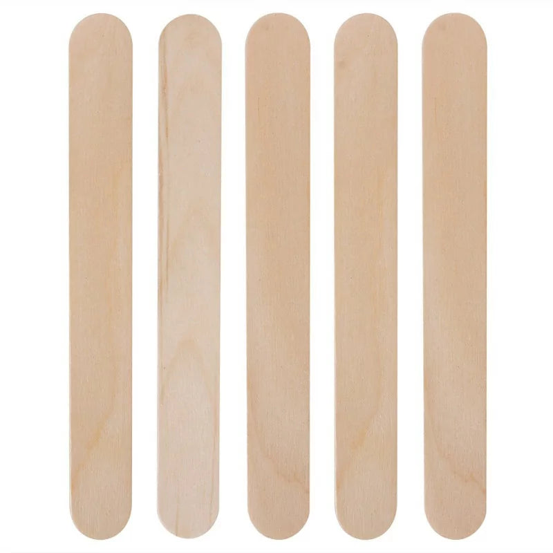 Wood spatulas 100pcs - BVShop