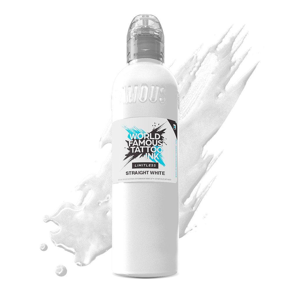 World Famous Limitless Tattoo Ink Straight White - BVShop