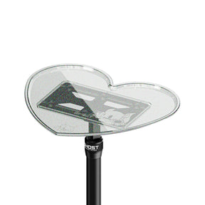 Ghost Heart Glitter Tray Top Travel Tray Base Full System - BVShop