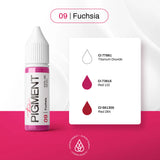 The Pigment 09 Fuchsia Pigmento (15ml)