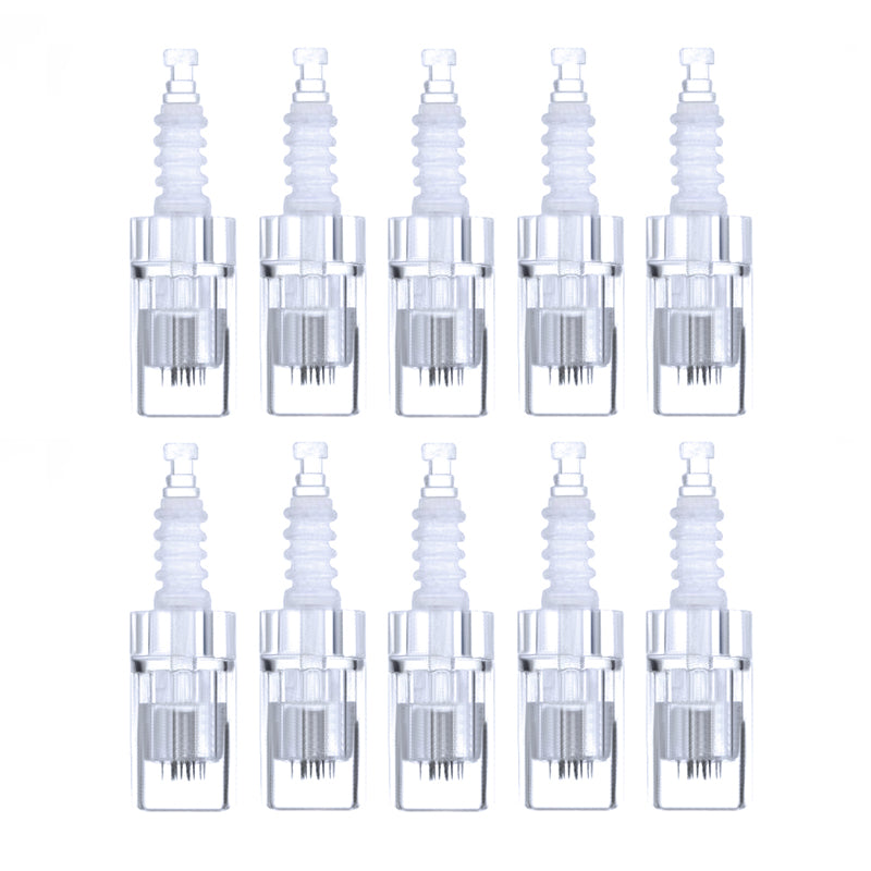 10 pieces of replacement cartridges for the microneedle pen and 12 needles - BVShop