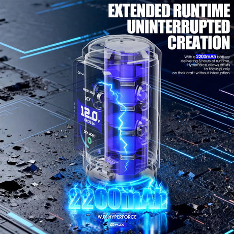 Mast WJX Hyper Force Wireless Tattoo Pen Machine with FAULHABER Brushless Motor - BVShop