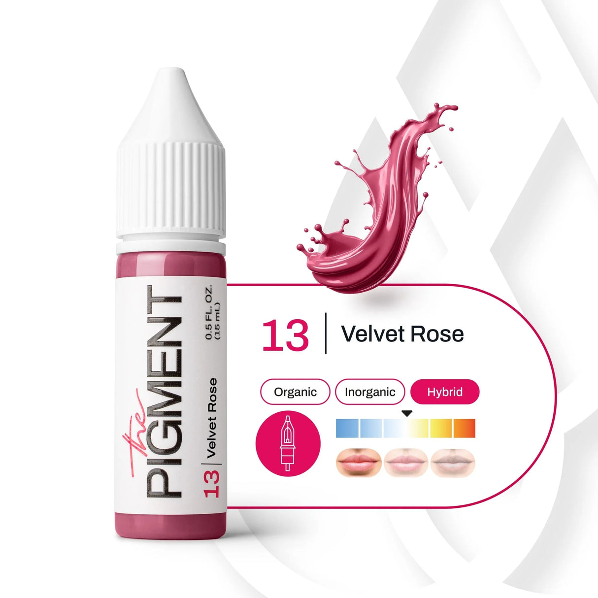 The Pigment 13 Velvet Rose Pigmento  (15ml)