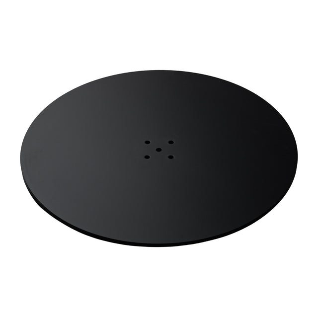 Gabbiano L010 round black hairdressing chair base 50cm