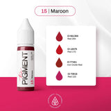 The Pigment 15 Pigmento Maroon (15ml)
