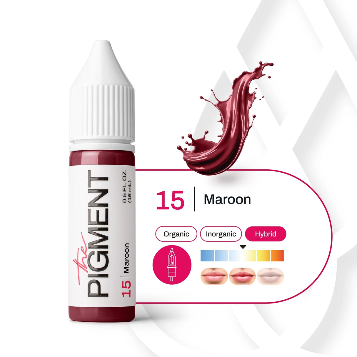 The Pigment 15 Pigmento Maroon (15ml)