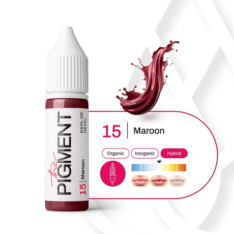 The Pigment 15 Pigmento Maroon (15ml)