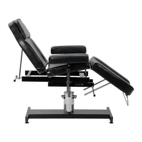Pro Ink 210DH tattoo client chair with footrest and cradle