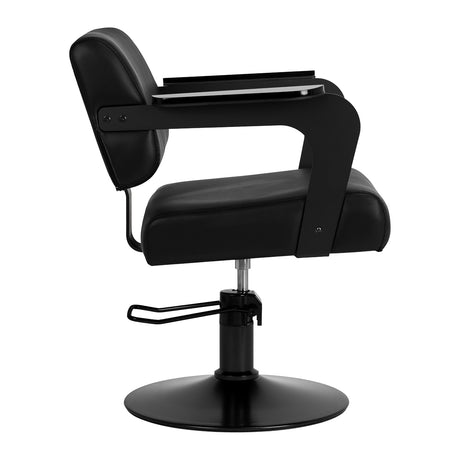 Hair System Jet noir hairdressing chair black - BVShop