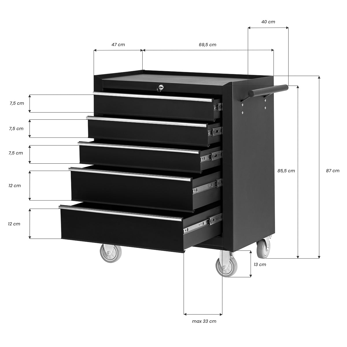 The Pro Ink 005 tattoo assistant black - BVShop